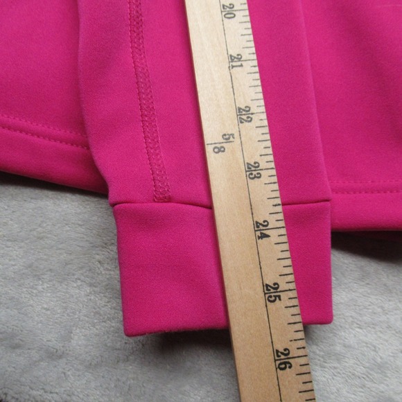 North Face Jacket Women Small Pink Softshell Pockets FullZip Hiking Apex Bionic2 - Picture 13 of 14